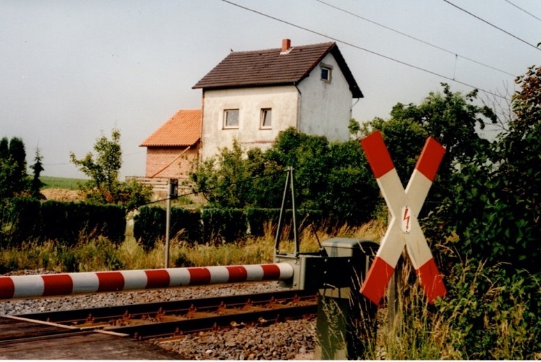 Bahnwärterhäuschen 1989