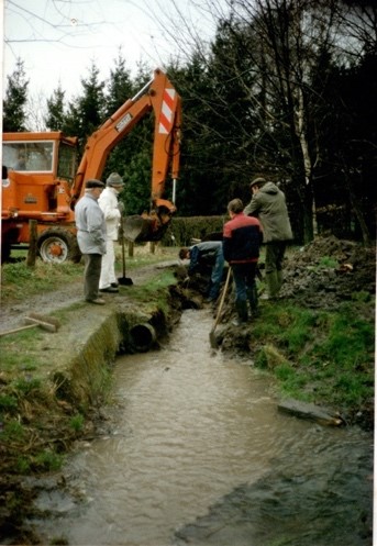 Mühlbach Freilegung